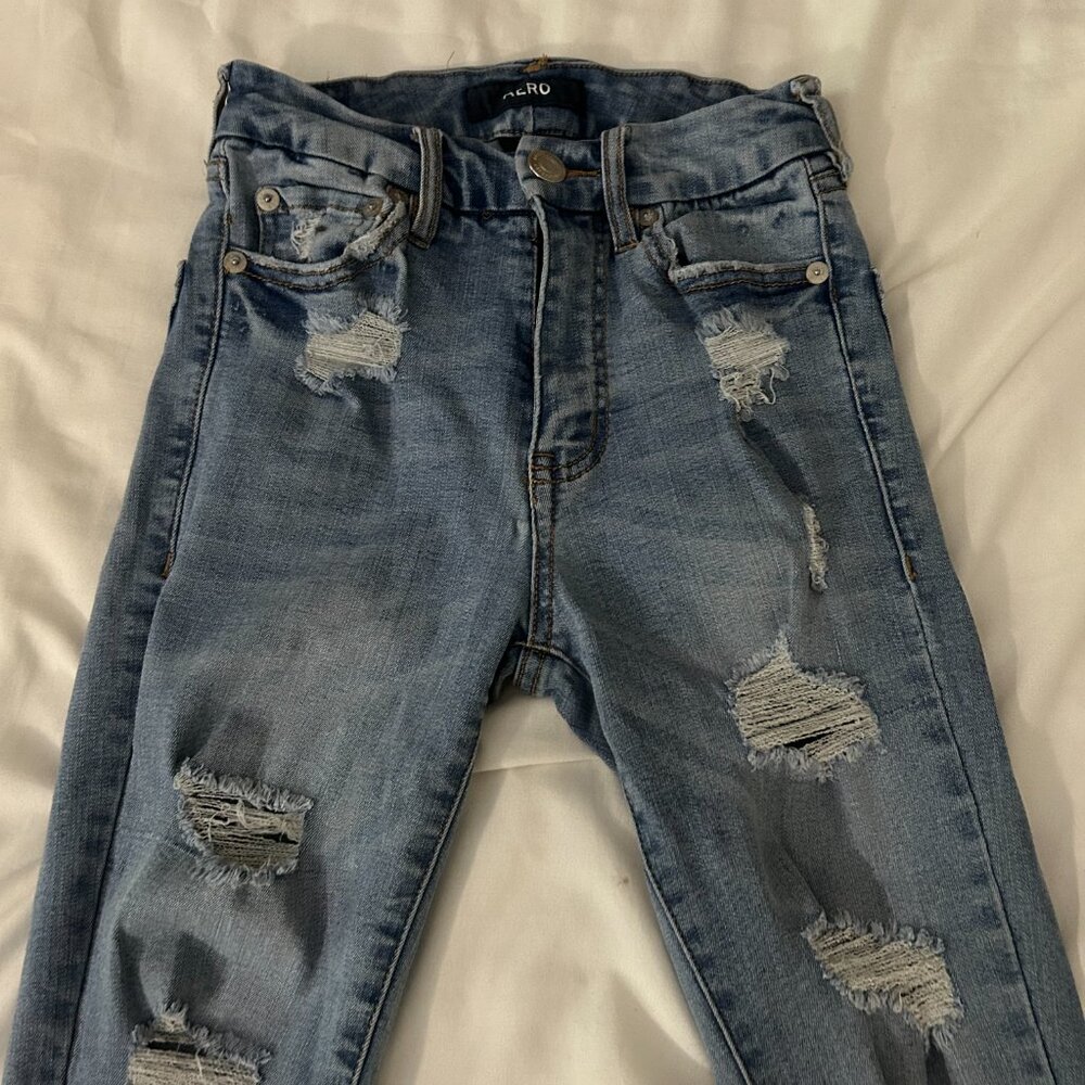 AERO High Rise Curvy Jeans
